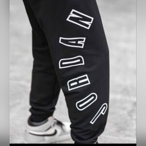 AIR JORDAN MVP 23 FLEECE JOGGER BIG LOGO MEN SIZE MEDIUM NEW IN BAG